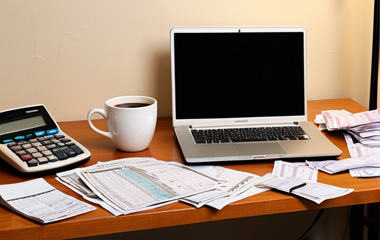**
Prompt: A cluttered desk transformed into an organized budget workspace. Visualize a before-and-after: one side overflowing with receipts, bills, and disarray, morphing into a clean, efficient setup with a laptop displaying a budgeting spreadsheet, a neat notebook, and a coffee cup. Soft, warm lighting. Keywords: personal finance, budgeting, organization, decluttering, money management.
**
